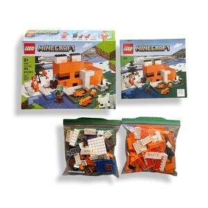 Minecraft Fox Lego Set